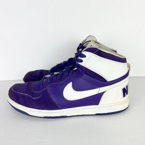 Nike Men's Dunk High Top Basketball Sneakers Pure Purple Size 13 336608-511